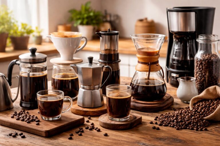 Métodos de preparación de café explicados: una guía completa para principiantes