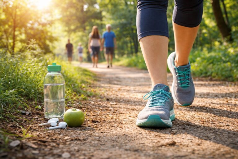 ¿Caminar 10,000 pasos realmente mejora la salud?