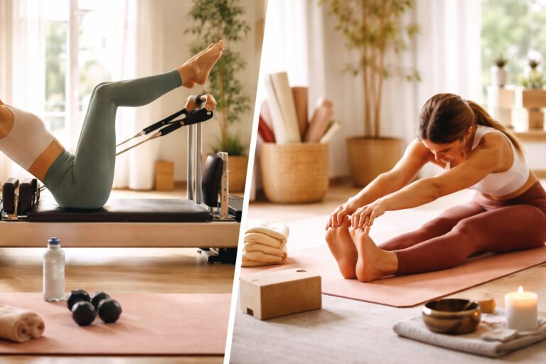 Pilates ou yoga : différences, bienfaits et lequel vous convient